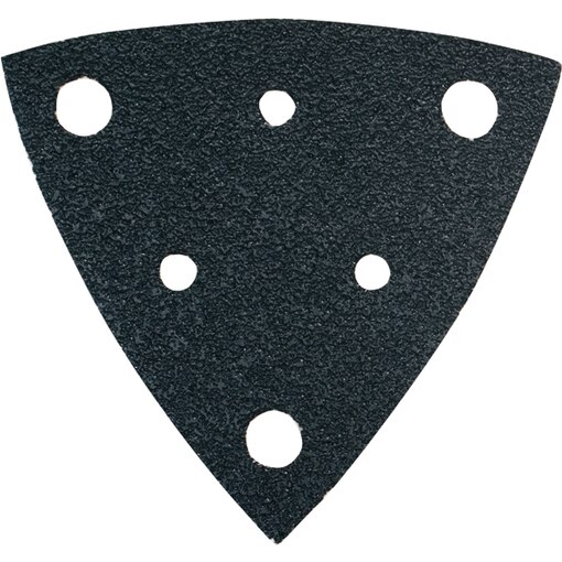 Dreieckschleifpapier, Dreiecksschleifpapier, Dreieck-Schleifpapier, gelocht